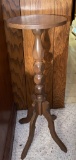 Tall Walnut Plant Stand