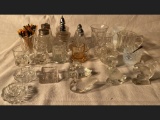 Collection of Antique Tooth Pick Holders, Salt Shakers, Miniature Pitchers, Figurines and more