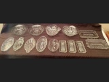 Tray Lot of Pressed and Patterned Glassware