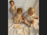 3 1960's Alexander Dolls