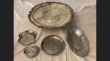 Kent Aluminum Serving Ware and Silverplate