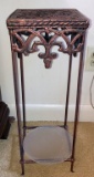 Bronze Finish Cast Iron Plant Stand