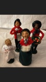 4 Piece Byers The Carolers Doll Lot