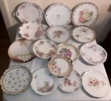 Porcelain Decorated Plates