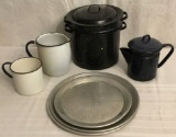 Vintage metal cookware