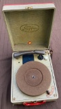 Vintage Symphonic Suitcase Record Player Lot