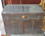 Large Antique Steamer Trunk