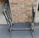 Antique Cast Iron Sewing Stand