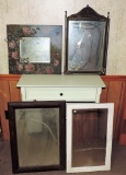 Lot of (4) Antique Mirrors