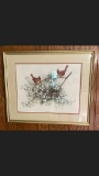 Van Hose Color Bird Print In Frame #125/250