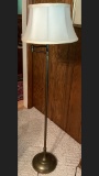 Vintage Brass Finish Floor Lamp