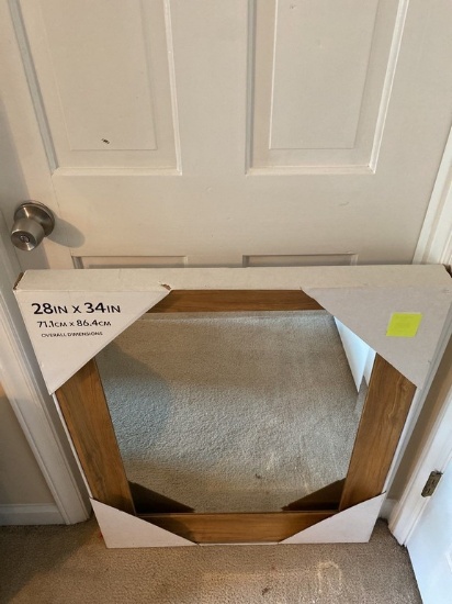 Wood Framed Mirror