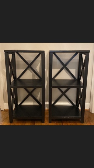 Two Wood Shelves