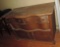 Curved-Front Oak Dresser