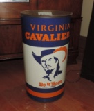 Virginia Cavaliers Trashcan