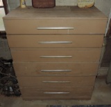 Six-Drawer Painted Chest