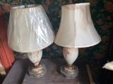 Pair of Victorian Vase Lamps