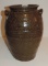 Early Three-Gallon Catawba Valley Pottery Jar
