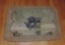 Small Antique Hooked Rug Of Kittens & Butterfly