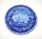 Early Historical Blue Staffordshire Plate