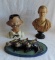 Plaster Figurine Lot