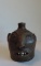 Early Unsigned Brown Pottery Face Jug