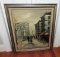 Duchamp Mid-Century French Impressionist Street Scene
