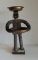 Folk Art 1950's Bottle Cap Ashtray Man