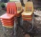 Child's Stacking Plastic Chair Lot
