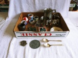 Miscellaneous Metal and Silver Plate Collectible Lot