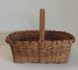 Quality NC Mountain Early 1900's Hand Woven Basket