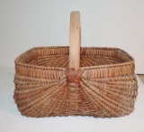 Antique Flat Bottom Buttocks basket