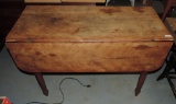 Antique Country Maple Drop Leaf Table