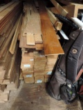 Stack of Pine Flooring