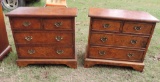 Pair of Wood Veenered Night Stands