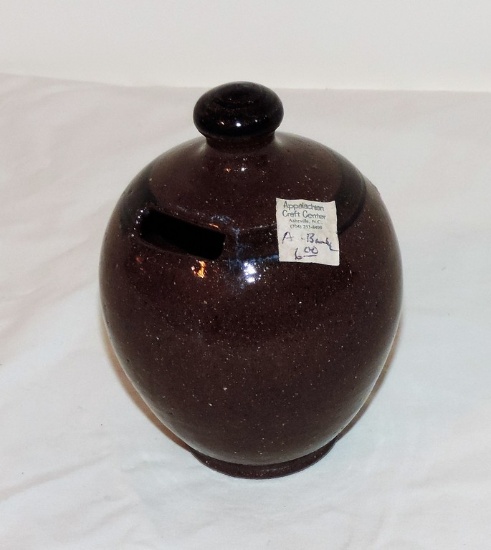 Signed Oakland Pottery Bank
