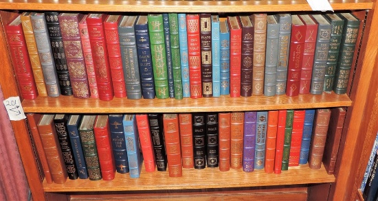 Lot Of 53 Leather Easton Press Limited Edition Books