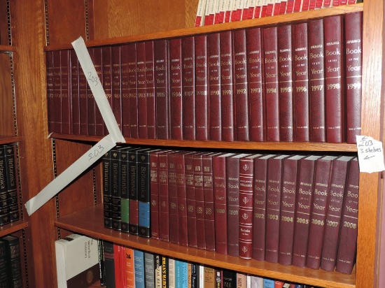 3 Complete Sets Of Book Of The Years And Encyclopedia's