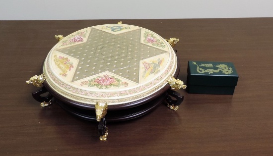 Fancy Chinese Checkboard With Marbles