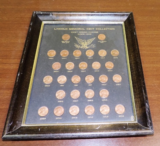 Lincoln Memorial Penny Frame