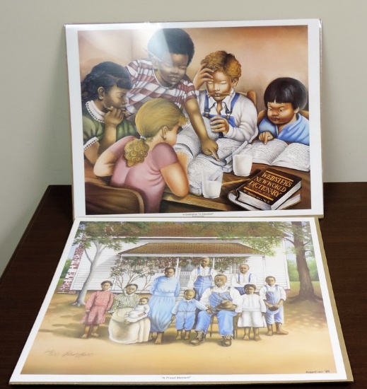 Lot Of (2) Robert Hall Limited Edition Prints