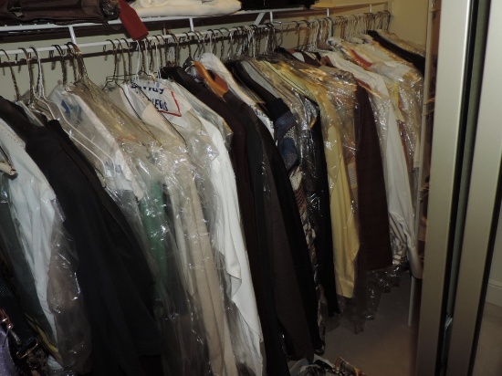 Men's Closet Lot