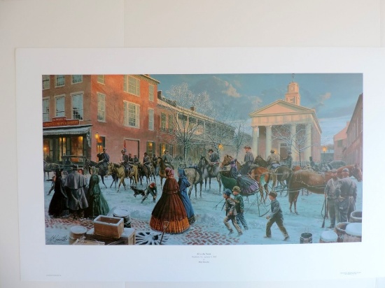 Mort Kunstler After the Snow 804/1850