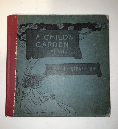 First Edition Thus "A Childs Garden Of Verses" By Robert Louis Stevenson 1900