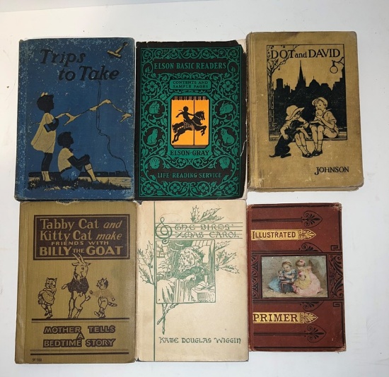 Lot Of 6 Children's Books & Readers
