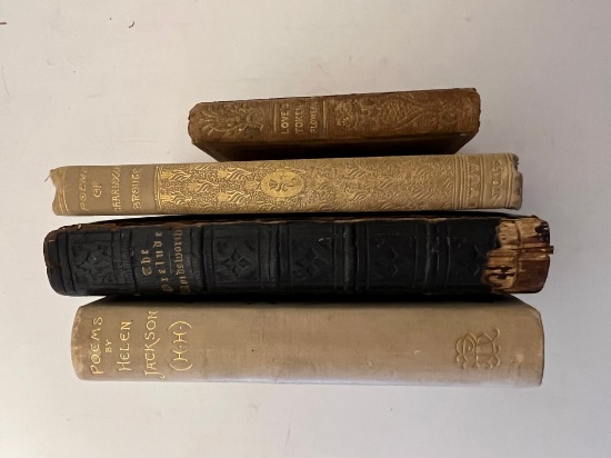 4 Book Poetry Lot