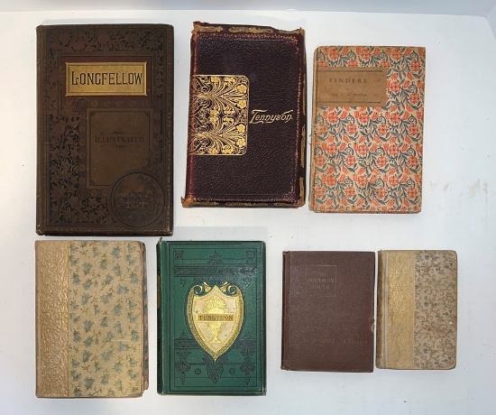 7 Book Poetry Lot