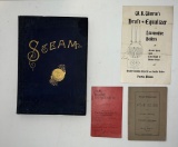 3 Pamphlets And 1894 Book Entitled 