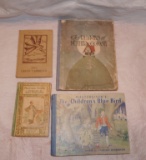 Four Antique Children's Books