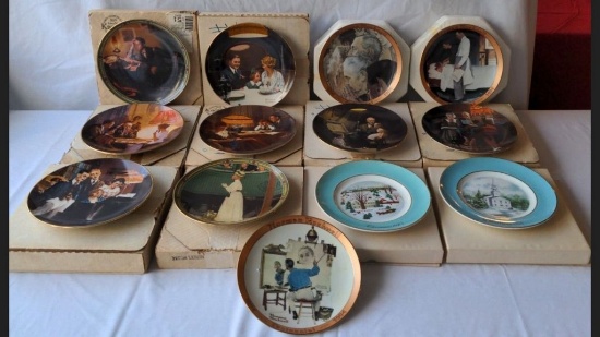 Collection of Rockwell Plates
